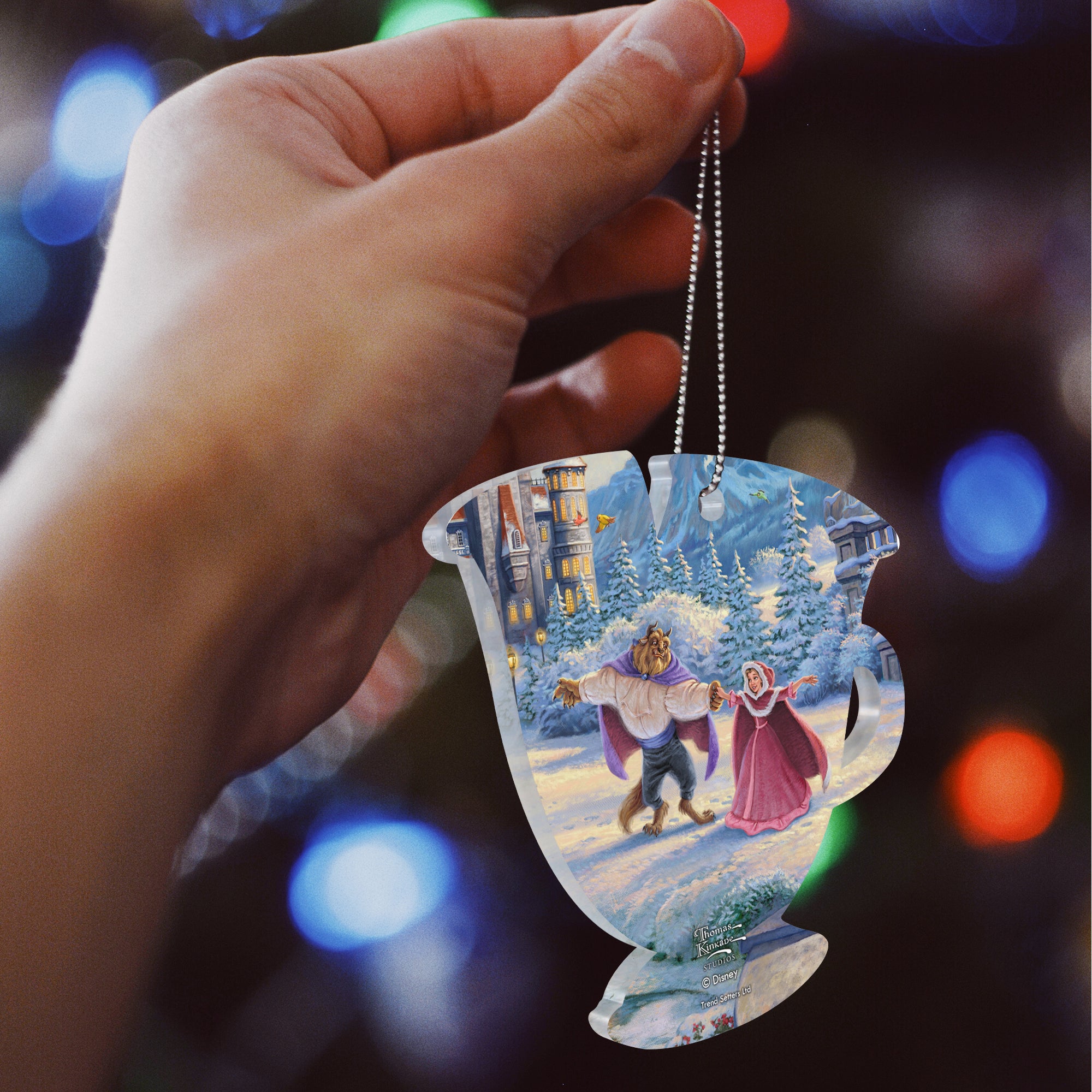 Disney (Beauty and the Beasts Winter Enchantment) Hanging Acrylic Print ACPTEACUP566